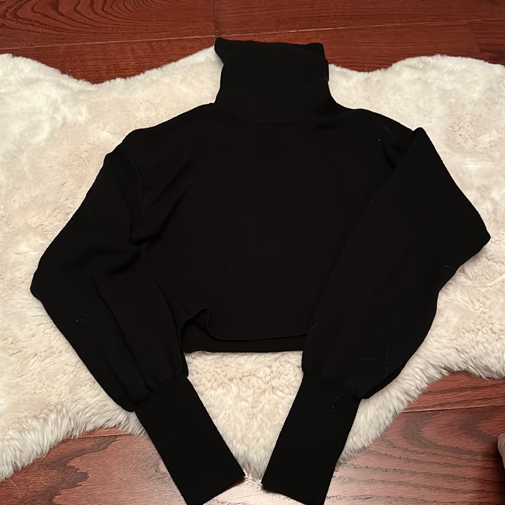Wilfred cropped turtleneck sweater  XS